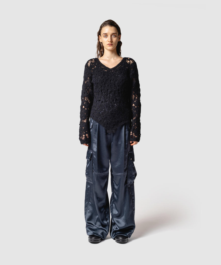 MOHAIR LACE BODY SUIT