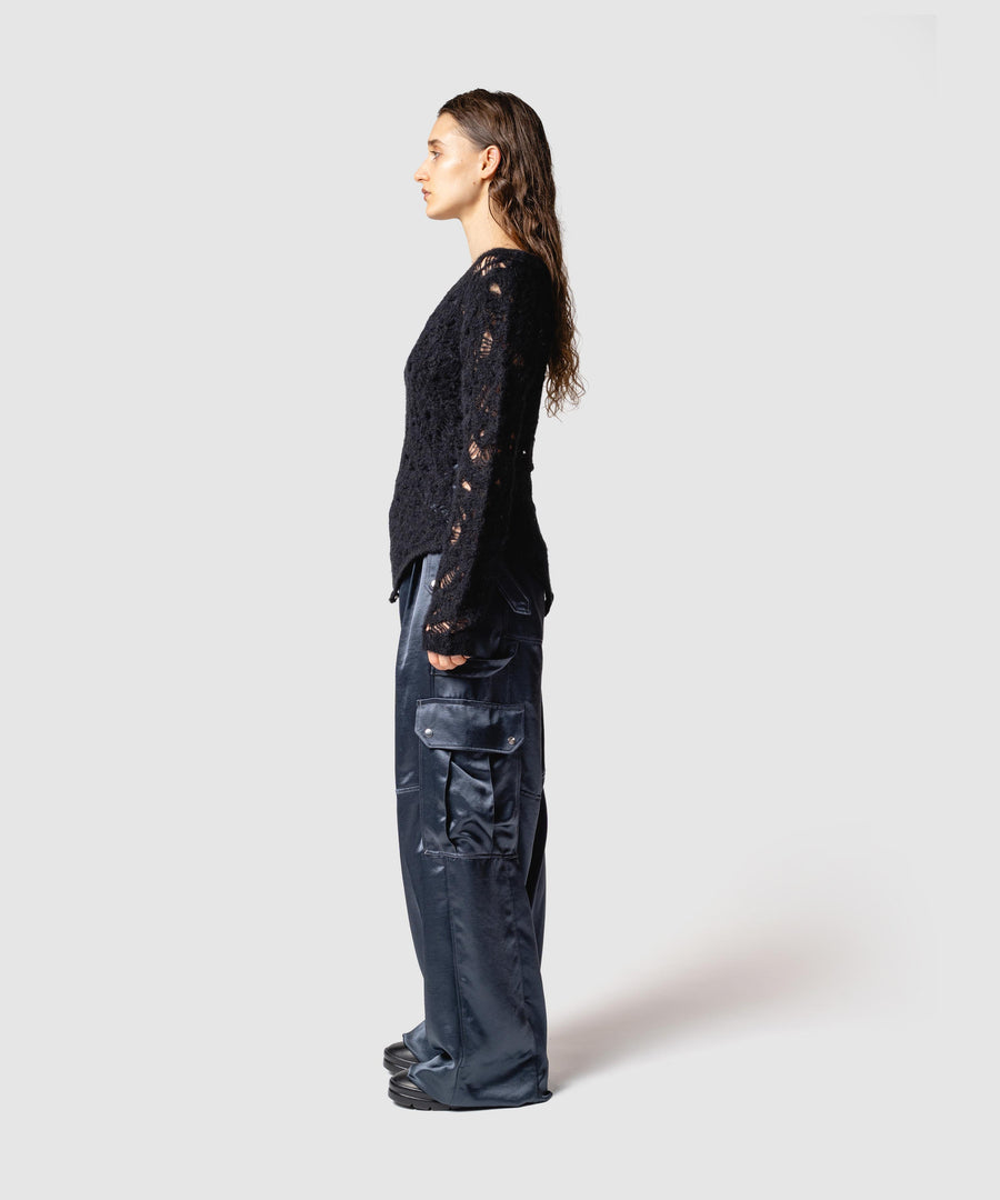 MOHAIR LACE BODY SUIT