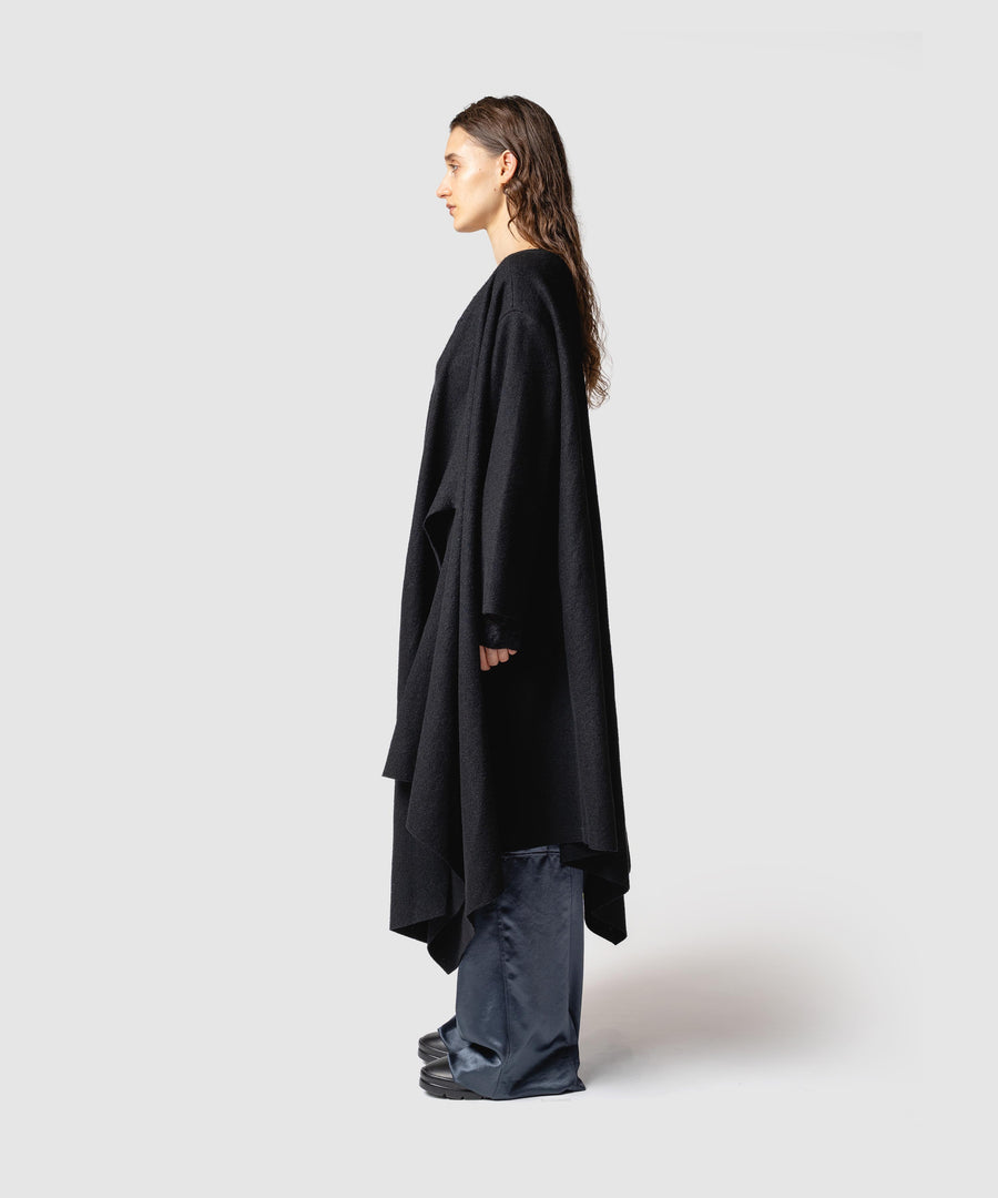 WOOL WRAP DRESS