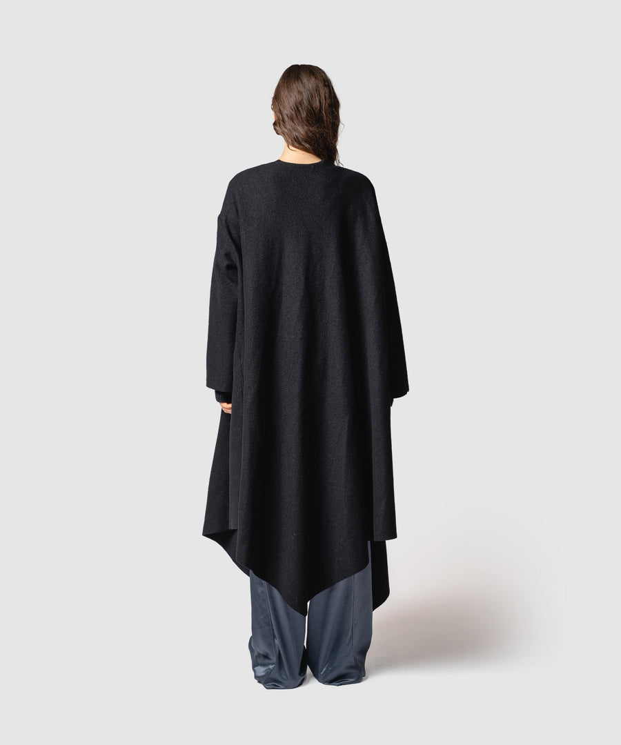 WOOL WRAP DRESS