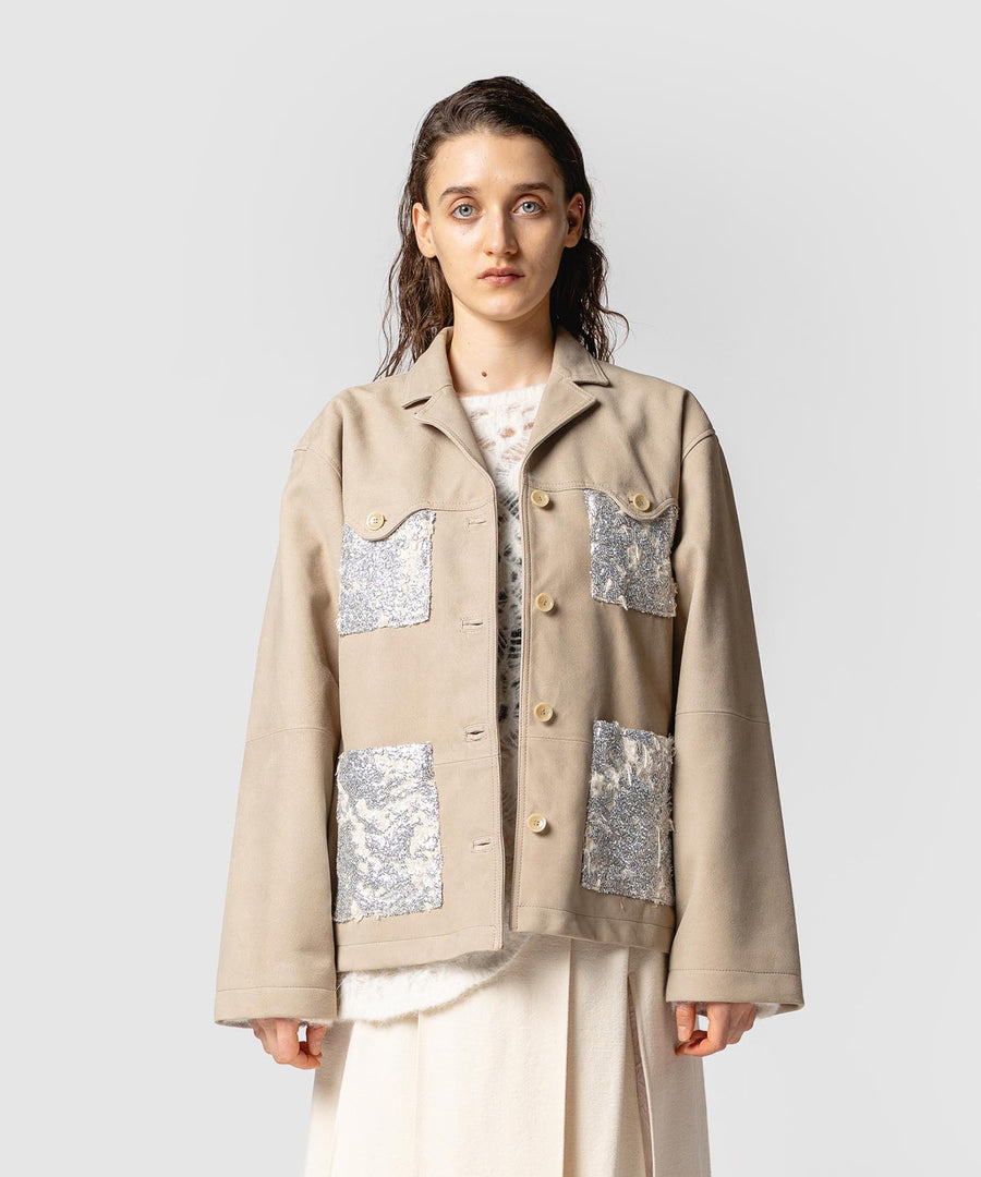 RADIANT SUEDE COAT