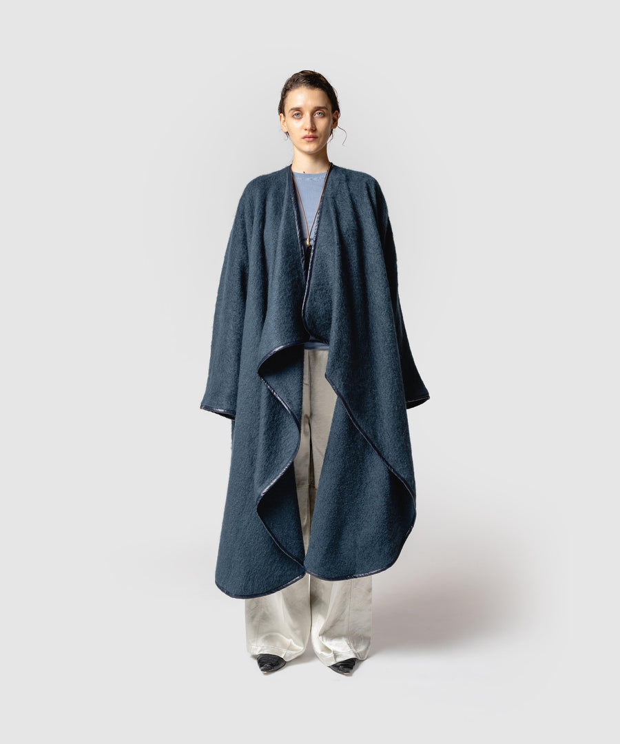 MOHAIR FLARE COAT