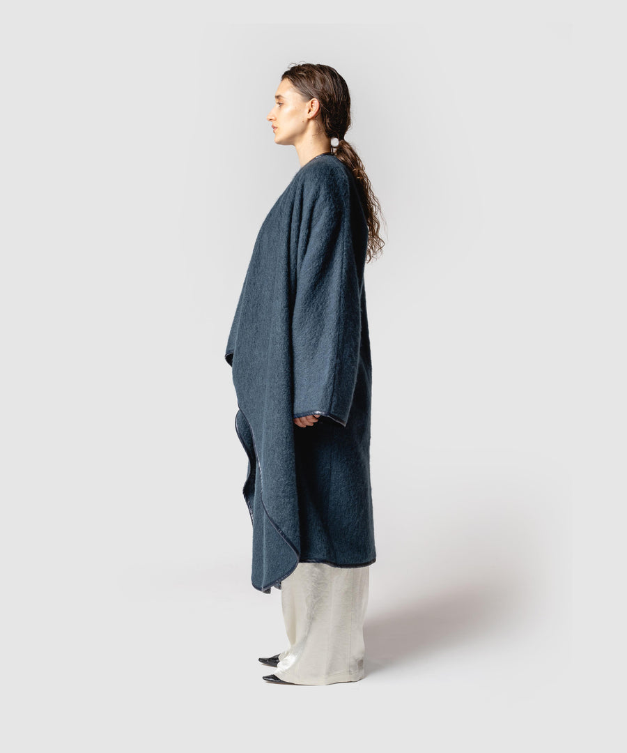 MOHAIR FLARE COAT