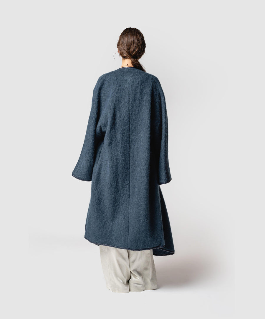 MOHAIR FLARE COAT