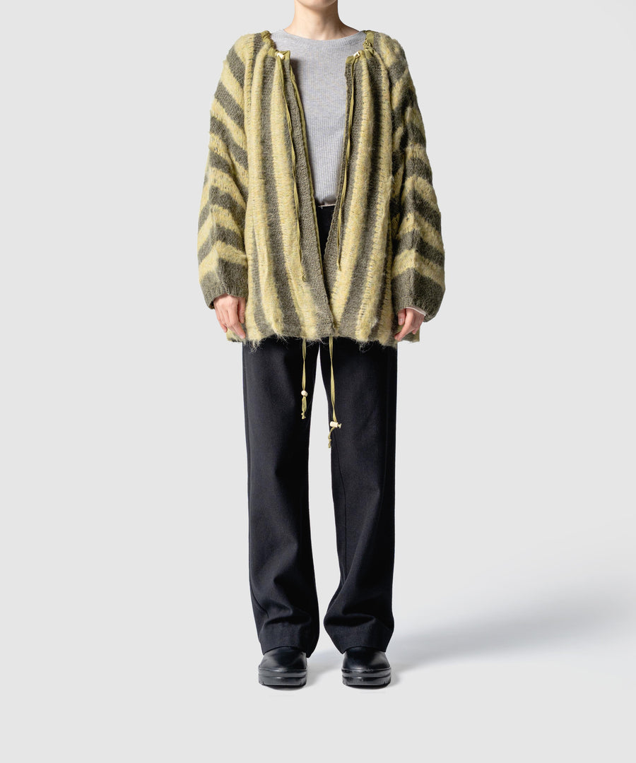 LATTICE MOHAIR BLOUSON