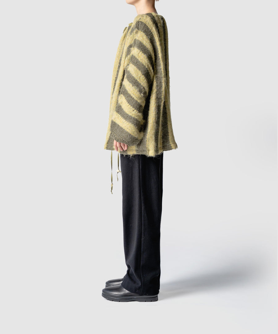 LATTICE MOHAIR BLOUSON