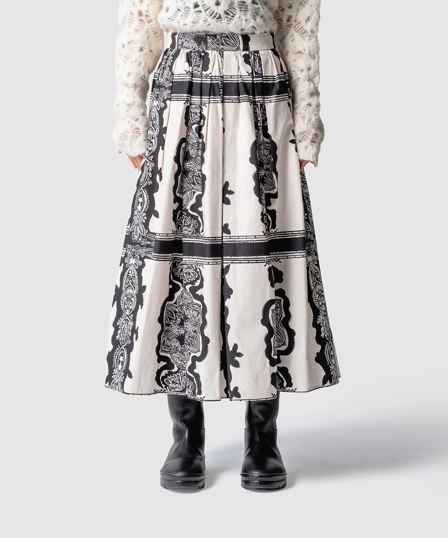 ARABESQUE GATHER SKIRT