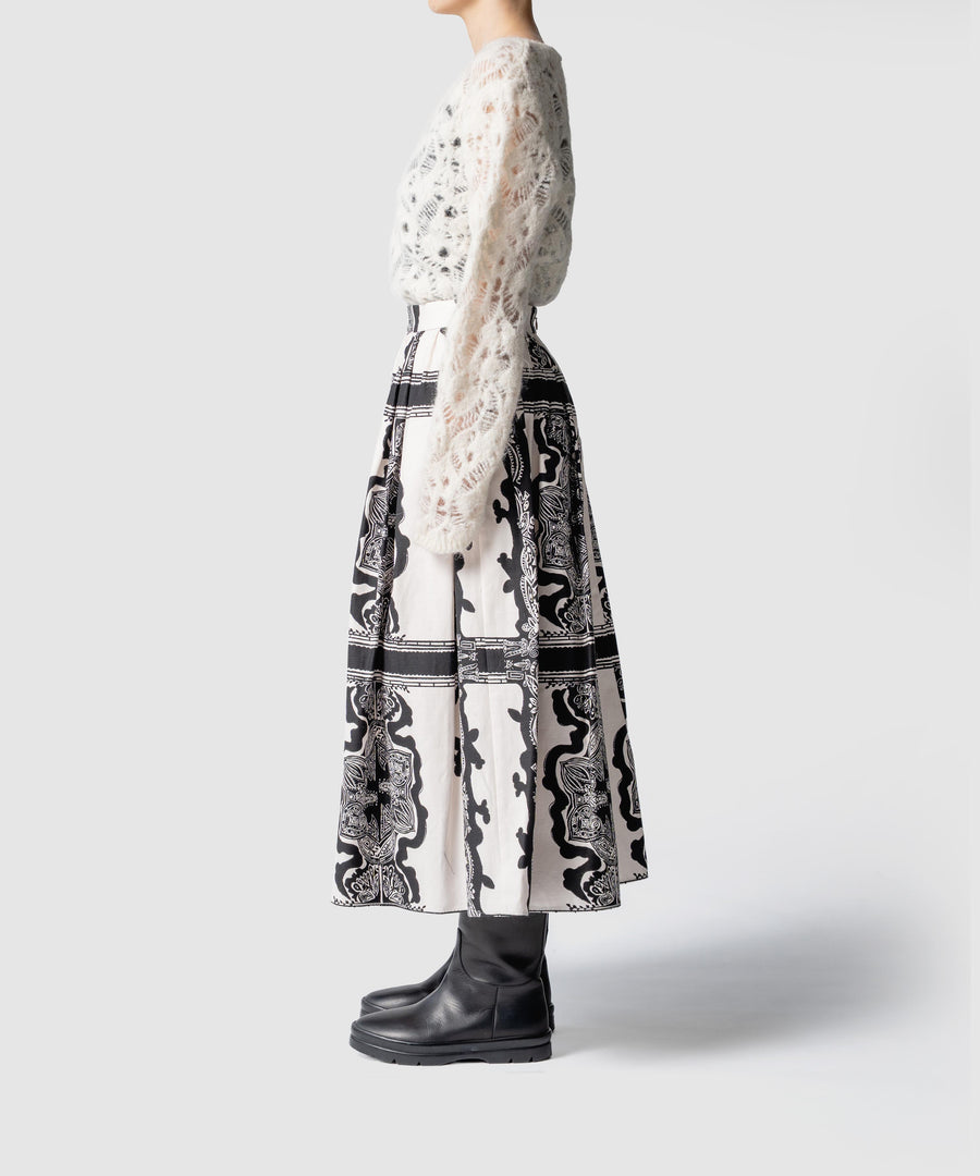 ARABESQUE GATHER SKIRT