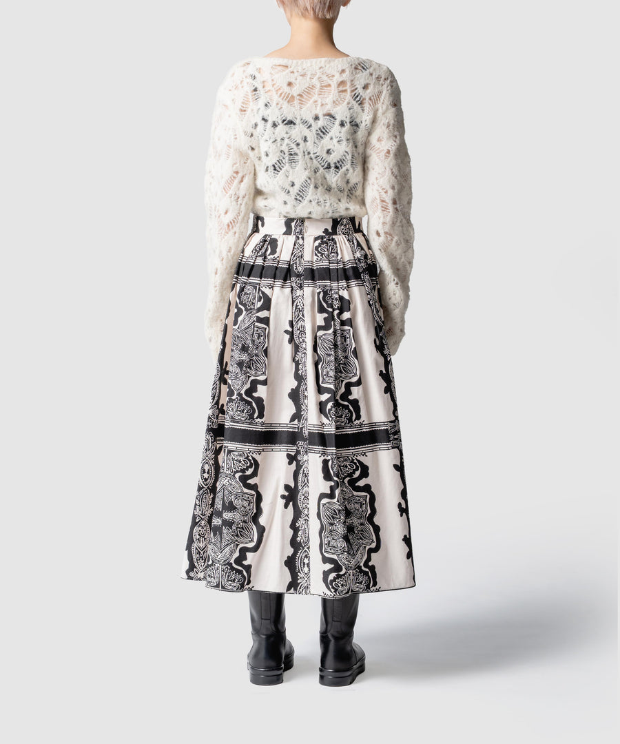 ARABESQUE GATHER SKIRT