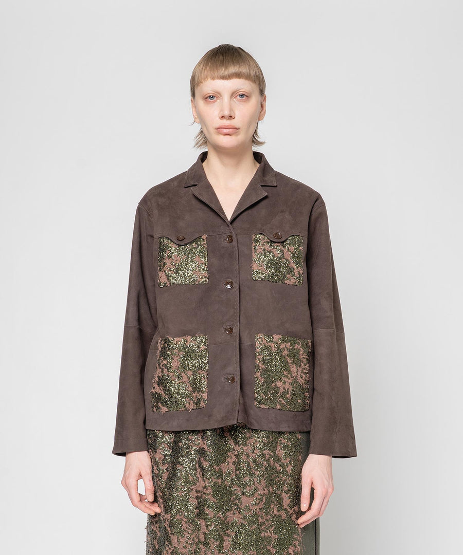 RADIANT SUEDE COAT