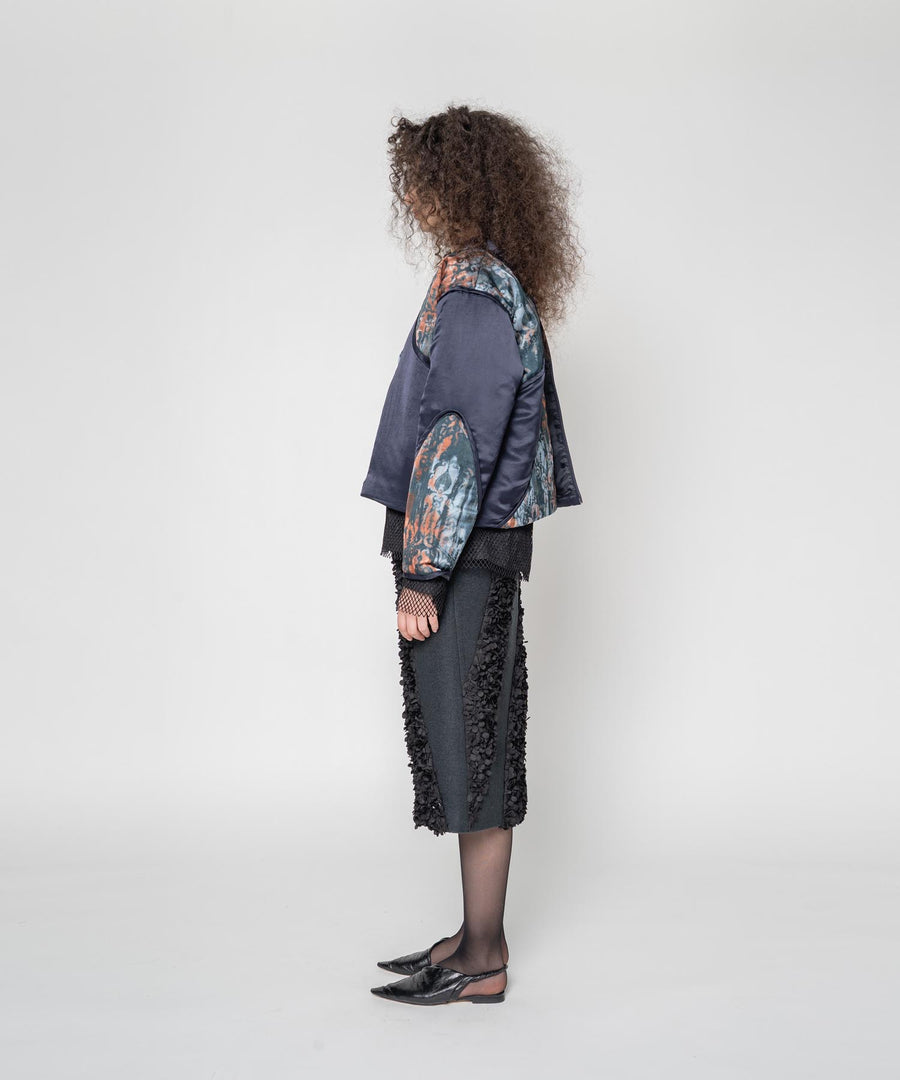 FLOWY FRILLED SKIRT