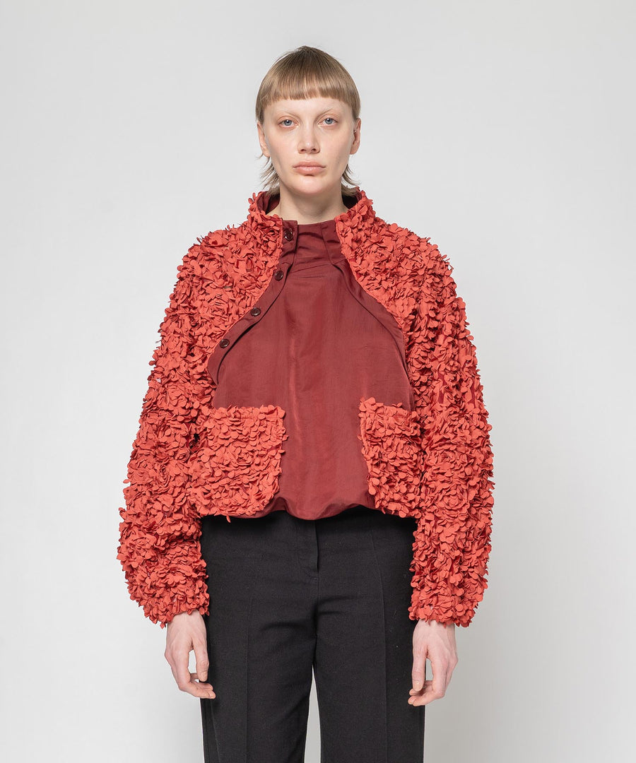 【残り1点】FLOWY FRILLED TOP