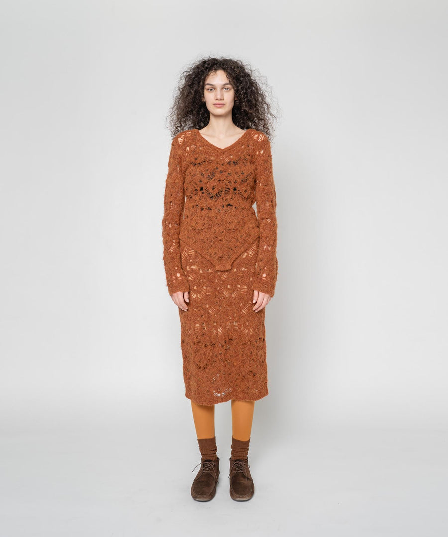 MOHAIR LACE BODY SUIT