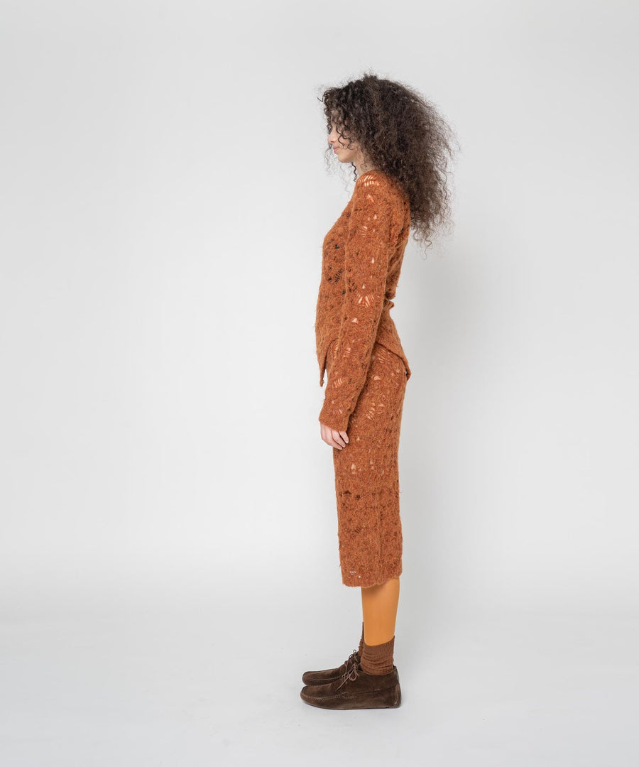 MOHAIR LACE BODY SUIT