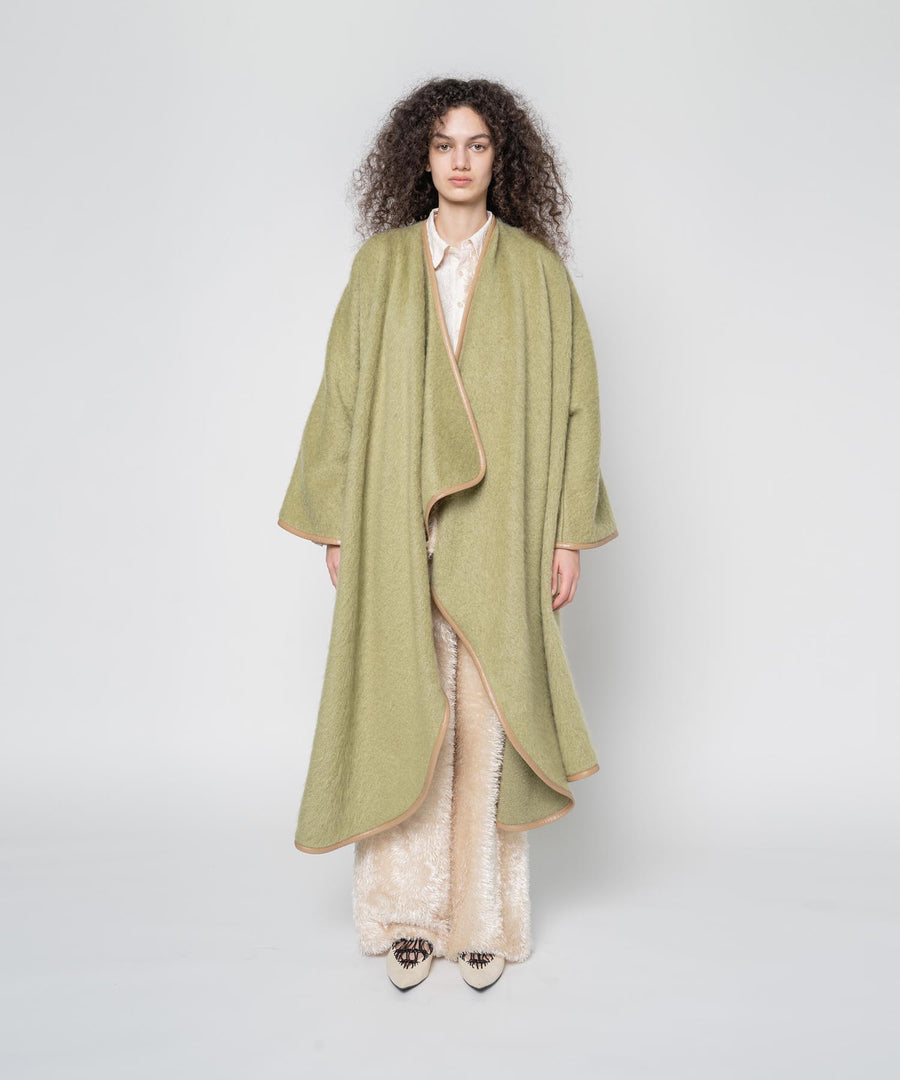 MOHAIR FLARE COAT