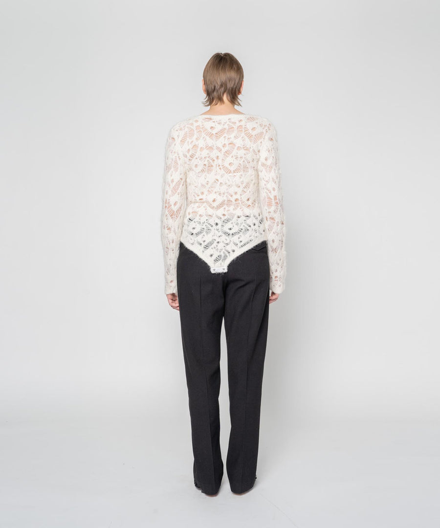 MOHAIR LACE BODY SUIT