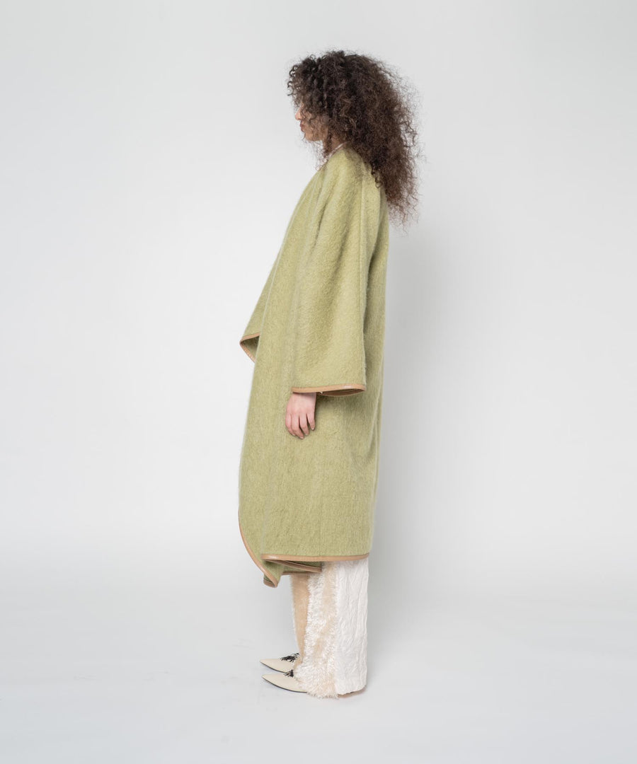 MOHAIR FLARE COAT