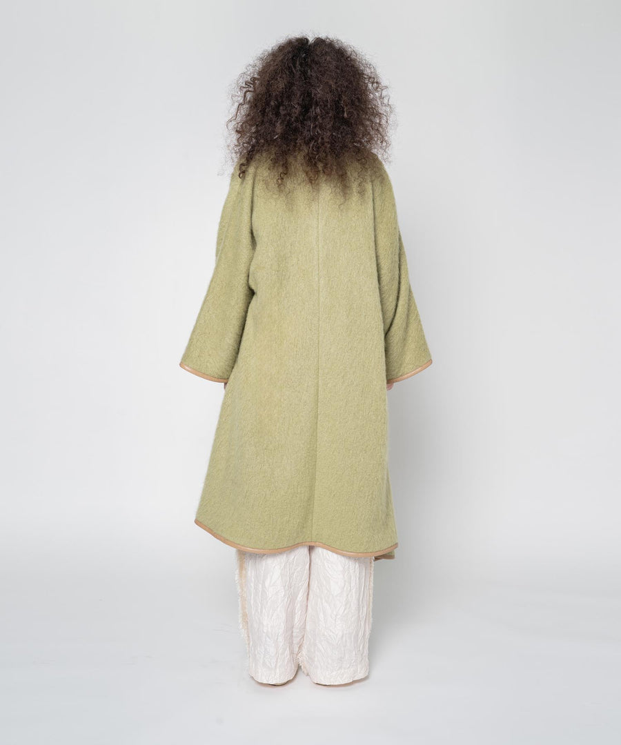 MOHAIR FLARE COAT