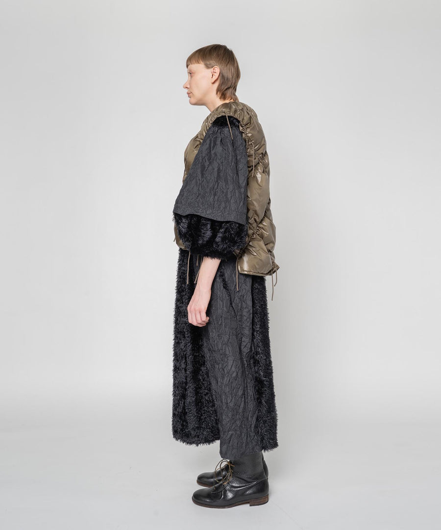 ASYMMETRY DOWN VEST｜muller of yoshiokubo(ミュラーオブ