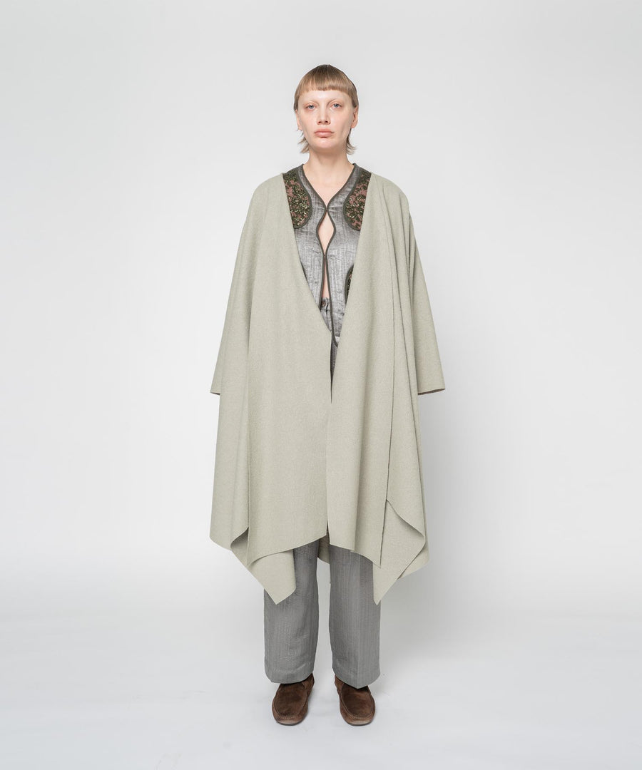 WOOL WRAP DRESS