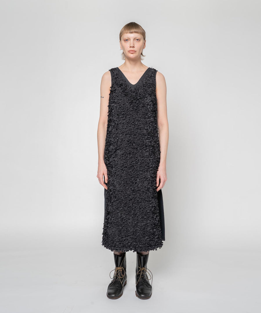 FLOWY FRILLED DRESS