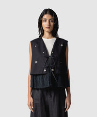 METAL BEANS VEST｜muller of yoshiokubo(ミュラーオブヨシオクボ)公式通販
