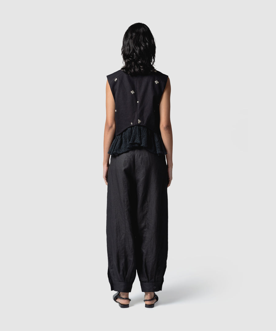 ベスト+ジレ muller of yoshiokubo L BEANS VEST muller of yoshiokubo（ミュラーオブヨシオクボ） ベスト ジレ