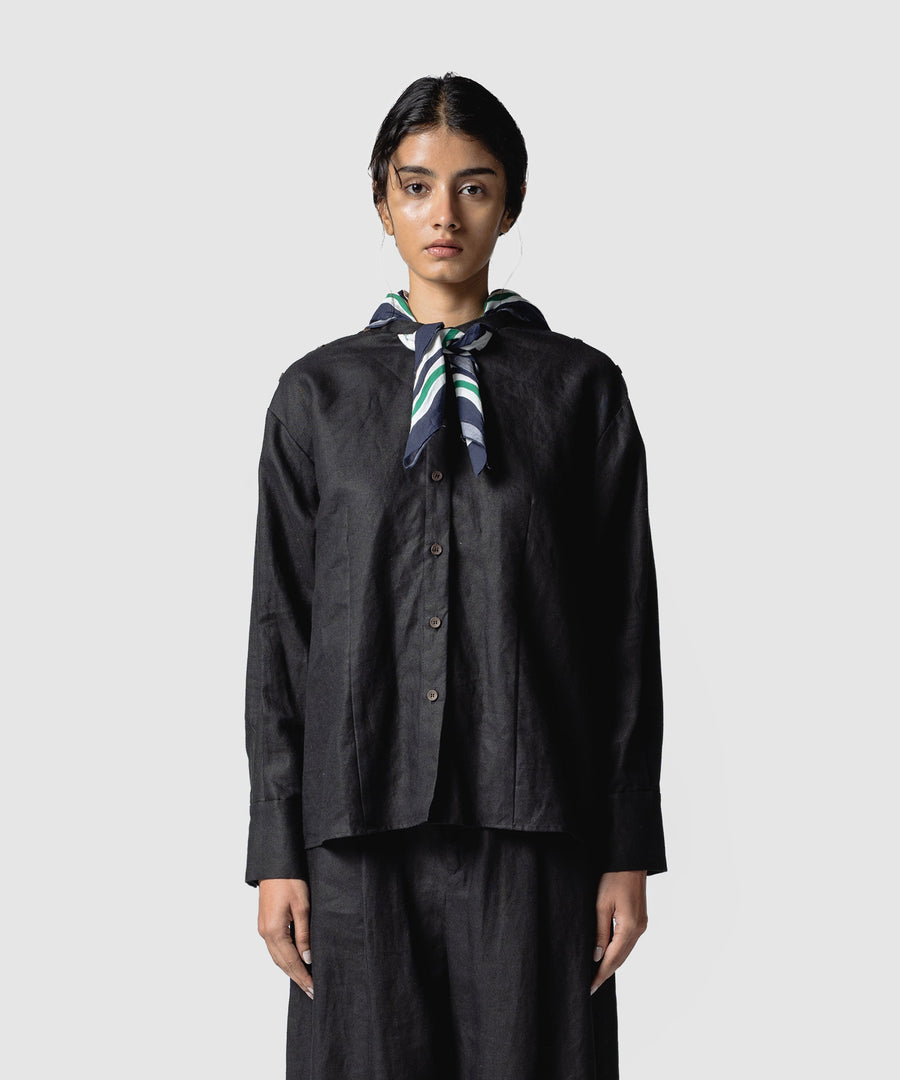 2WAY SHIRTS W/PALMA SCARF｜muller of yoshiokubo(ミュラーオブ
