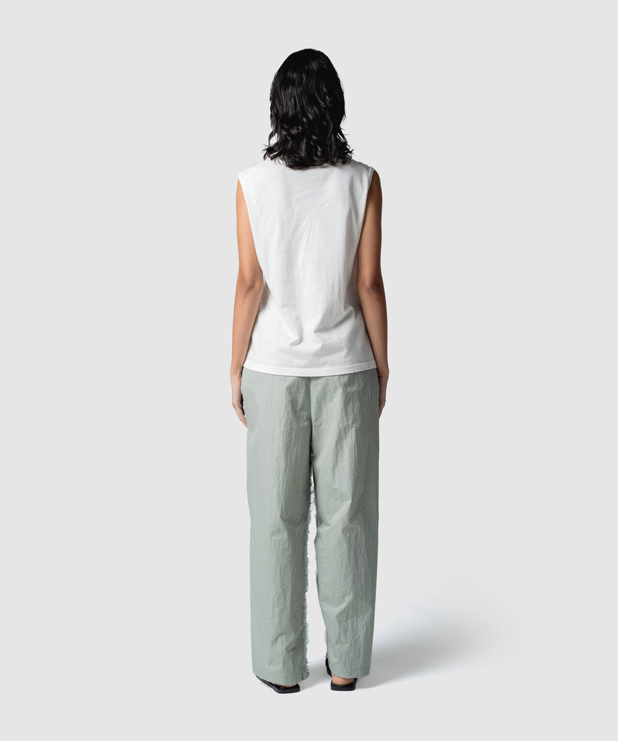 mullerofyoshiokubo パンツ RUFFLE CHIFFON PANTS｜muller of yoshiokubo(ミュラーオブヨシオクボ