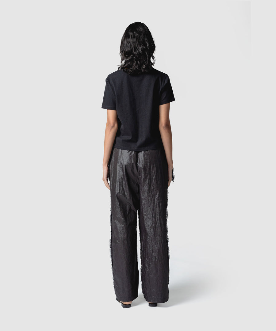 mullerofyoshiokubo パンツ RUFFLE CHIFFON PANTS｜muller of yoshiokubo(ミュラーオブヨシオクボ