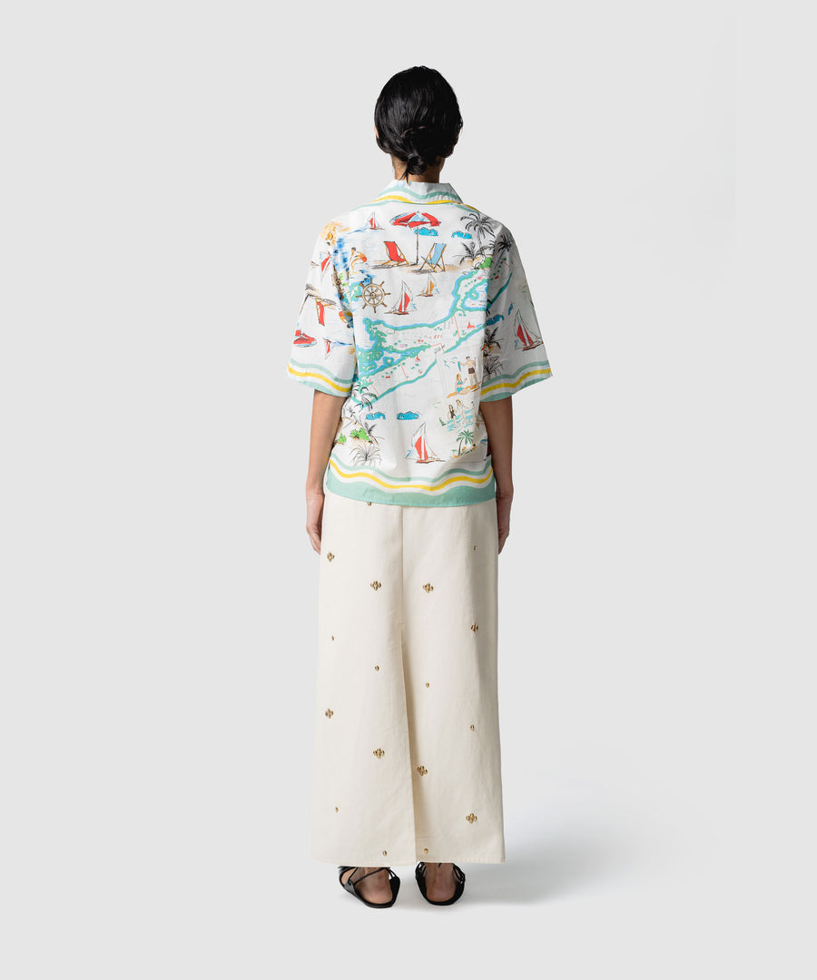 PALMA PANEL SHIRTS｜muller of yoshiokubo(ミュラーオブヨシオクボ 