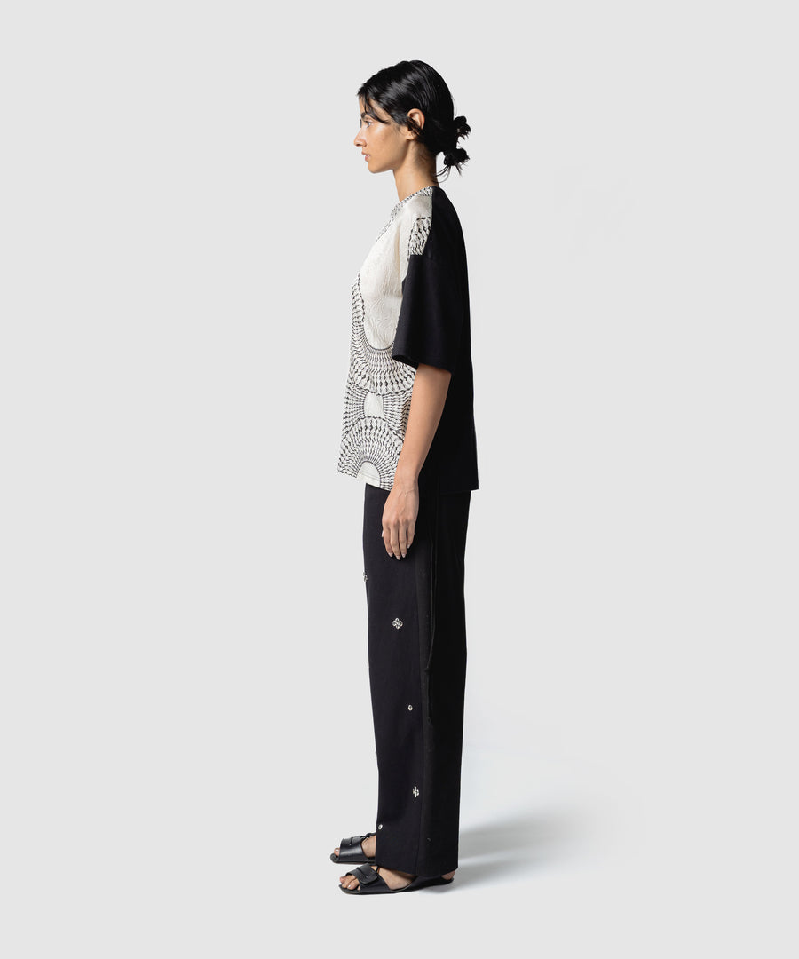 METAL BEANS PANTS｜muller of yoshiokubo(ミュラーオブヨシオクボ