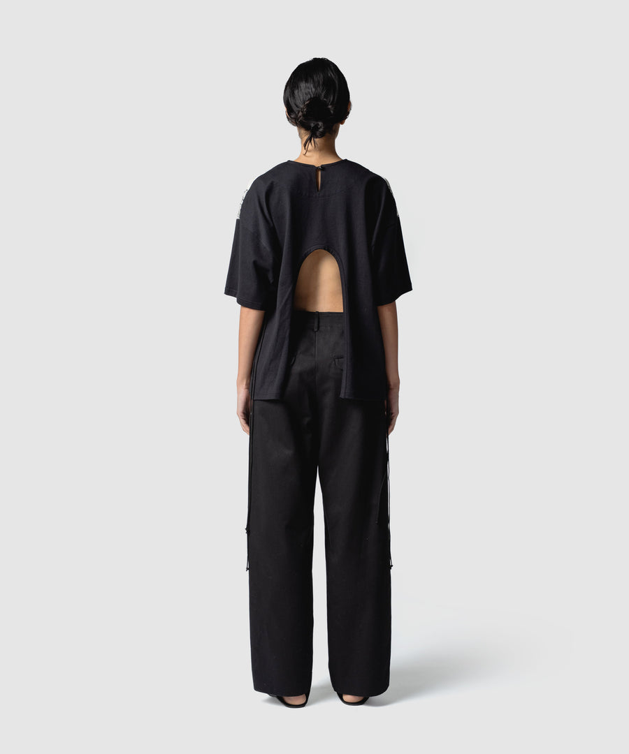 METAL BEANS PANTS｜muller of yoshiokubo(ミュラーオブヨシオクボ