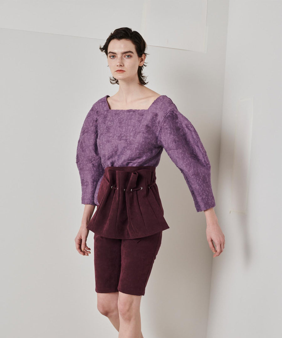【残り1点】GRASS JACQUARD TOP