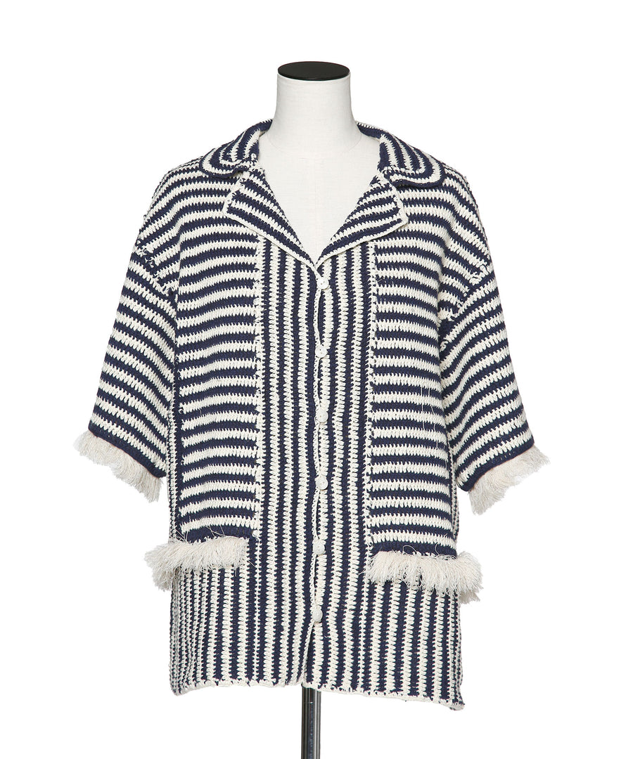 SEA CROCHET CARDIGAN